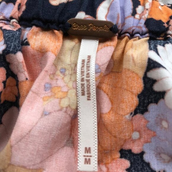 Free People Park Slope Floral Cotton Maxi Dress. OVERSIZED** US M - Picture 5 of 8